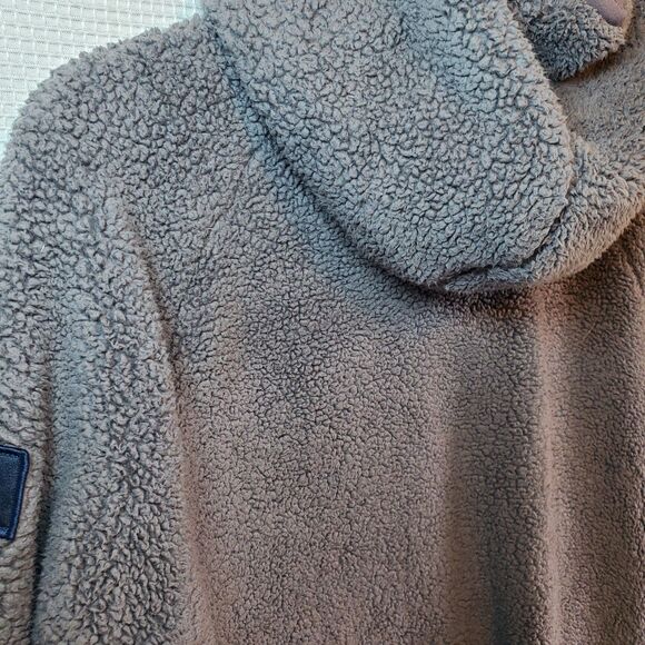 Rare The North Face Womens Sz M Sherpa Teddy Fleece Hoodie Full Zip Jacket - Picture 9 of 13